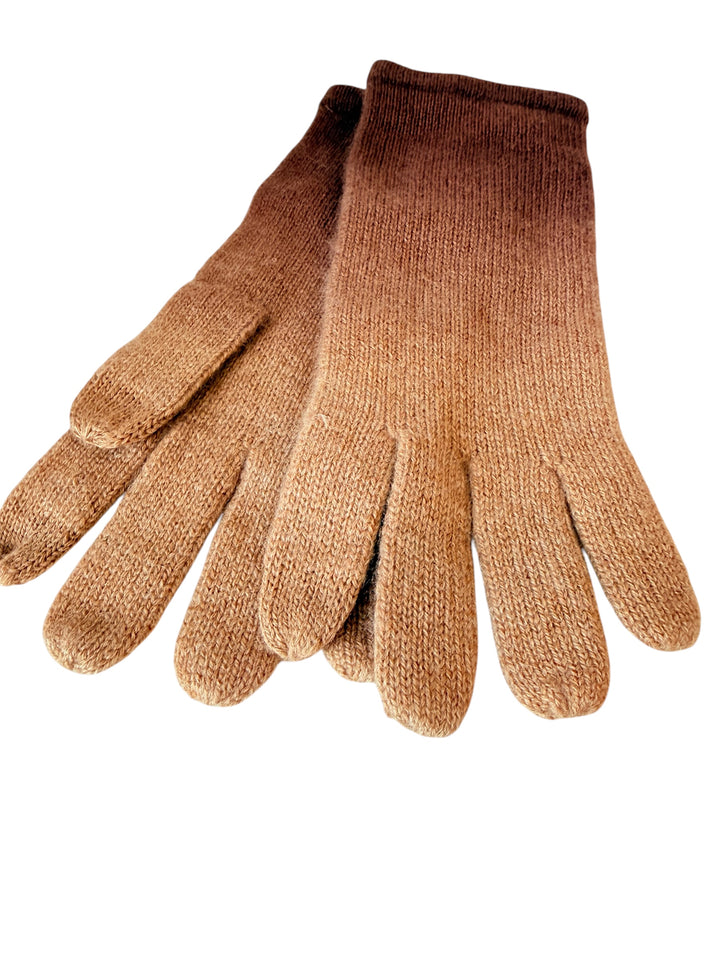 Ombré Brown/ Tan Gloves