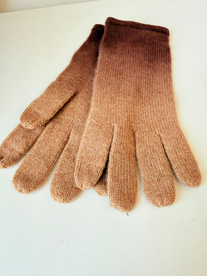 Ombré Brown/ Tan Gloves