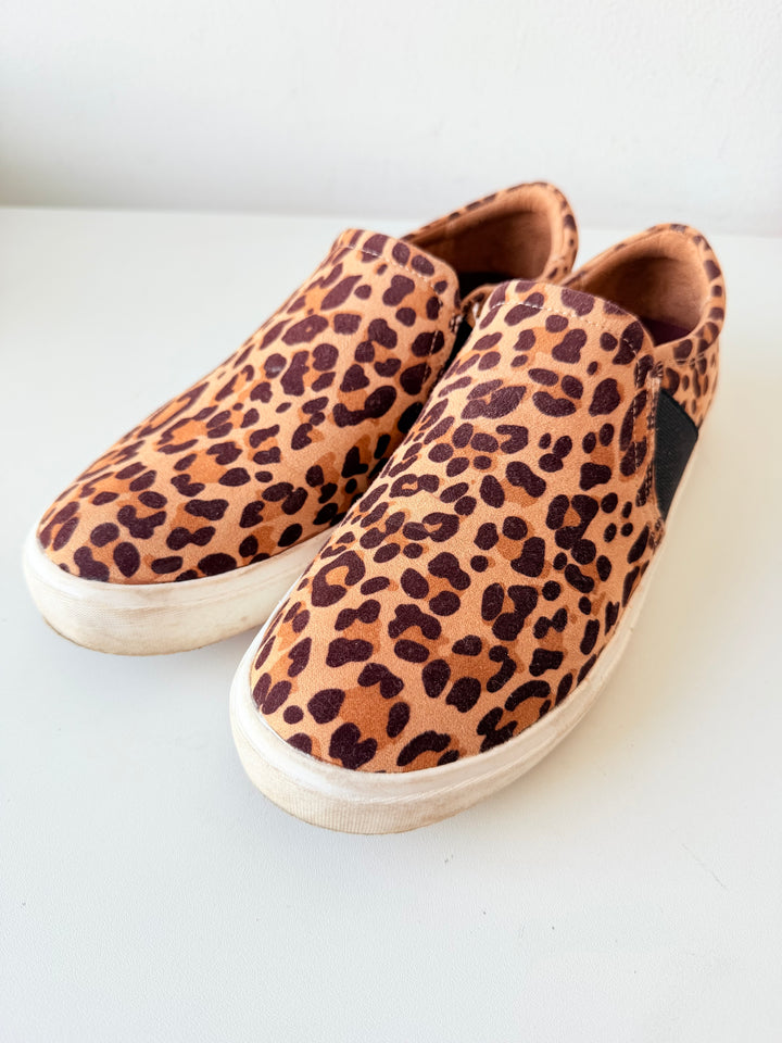 Dr Scholls Cheetah Sneakers Size 10
