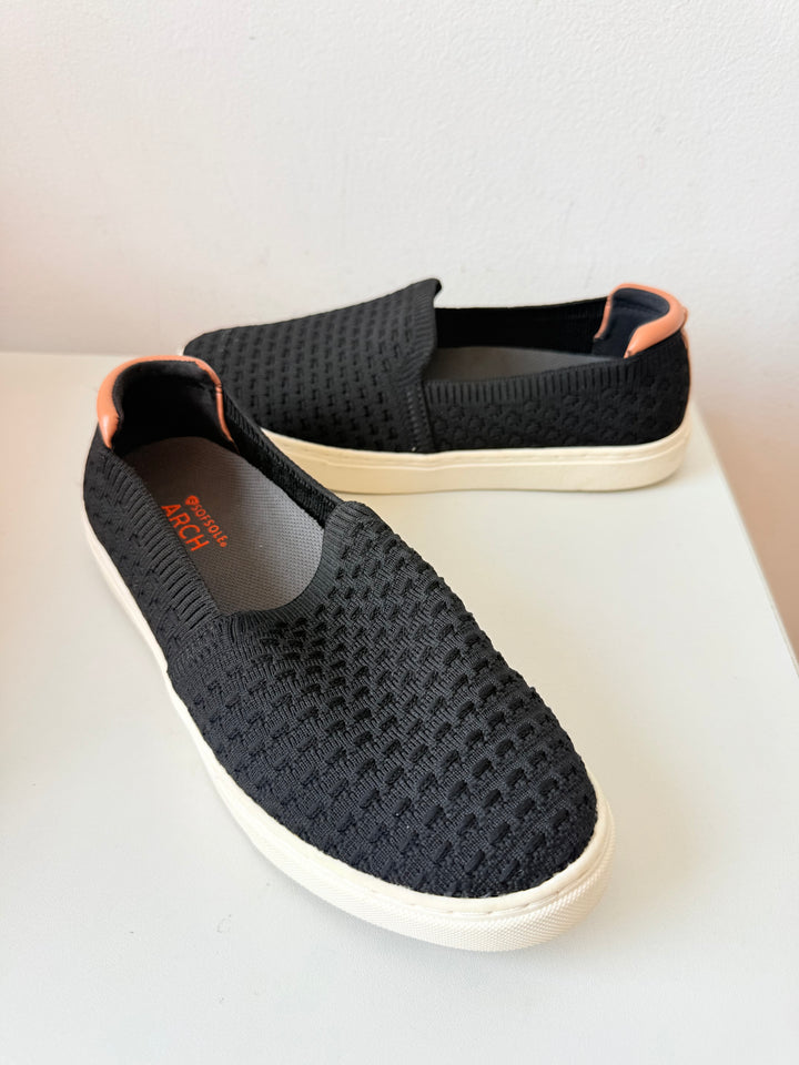 Kelly & Katie Kk-Estarr Black Slip On Shoes Size 7.5 Wide