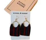 Nickel & Suede Afterparty Charles Special Edition Pierced Earrings