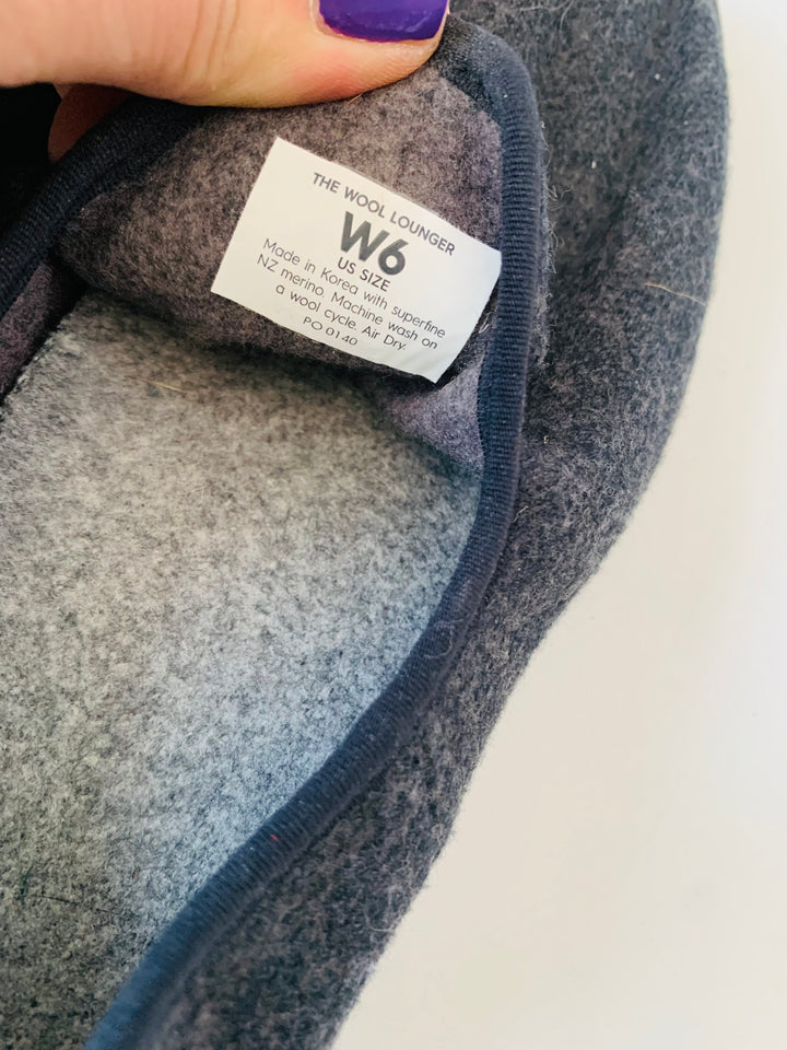 Allbirds Grey Wool Lounger Slip Ons Size 6