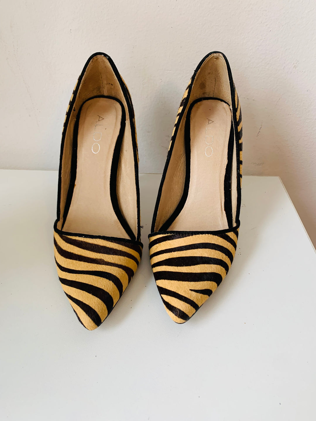 Aldo Zebra Print Pumps Size 37