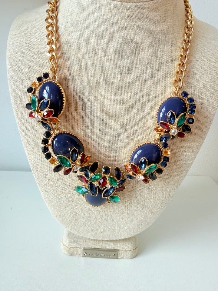 Talbots Vintage Rhinestone  Statement Necklace