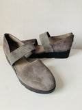 EILEEN FISHER Marlow Mary Jane
Wedge Gray Suede Women's Size 9.5