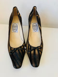 Emma Hopes Calf Hair Animal Print Pump Size 37.5 NEW