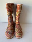 Uggs Pink Floral Boots Size 7