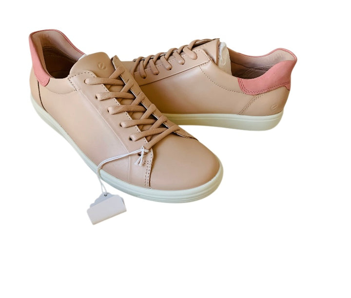 Ecco Soft Pink Rose Dust/Olde Rose Sneakers New In Box Size 41 (Us 10-10.5)