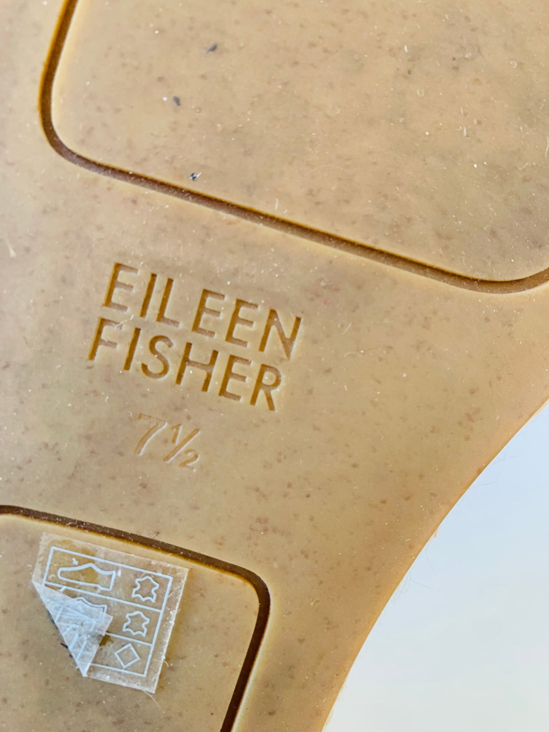 Eileen Fisher Gold Metallic Espadrilles Women’s Size 7.5