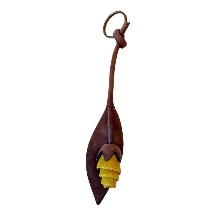 Handmade Argentina Leather Key Holder/ Handbag Charm