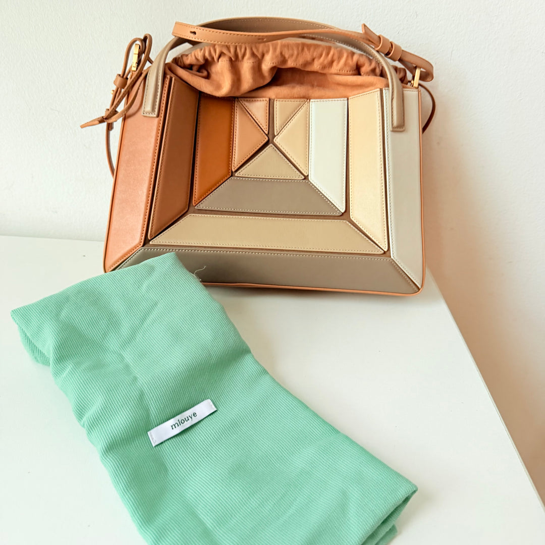 Mlouye Mini Sera E’clat - Milky Handbag