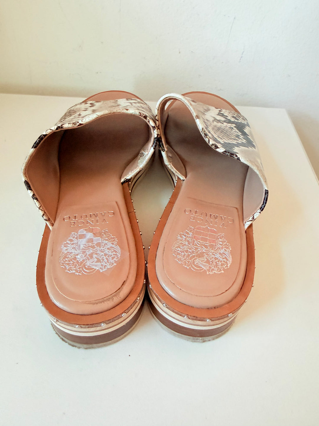 Vince Camuto Women’s Meralda Wedge Slide Sandals Sise 8