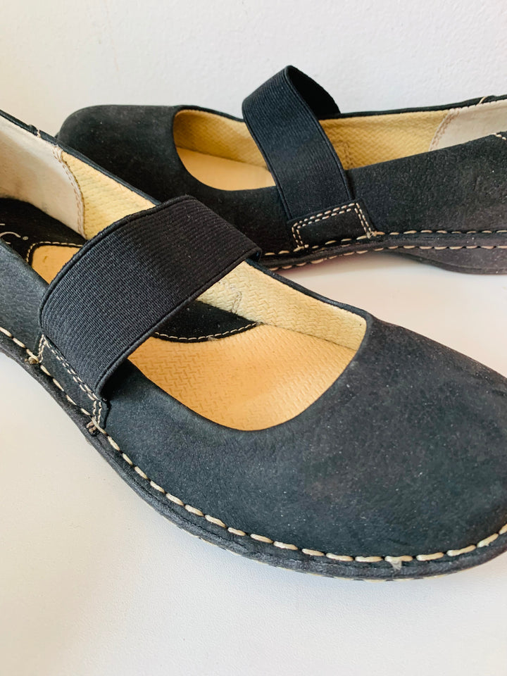BOC Malinda Black Leather Mary Jane Shoes Size 8 New in Box