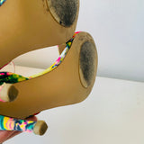 Mix No 6 Floral Cameo Heeled Sandal Size 8