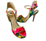 Mix No 6 Floral Cameo Heeled Sandal Size 8