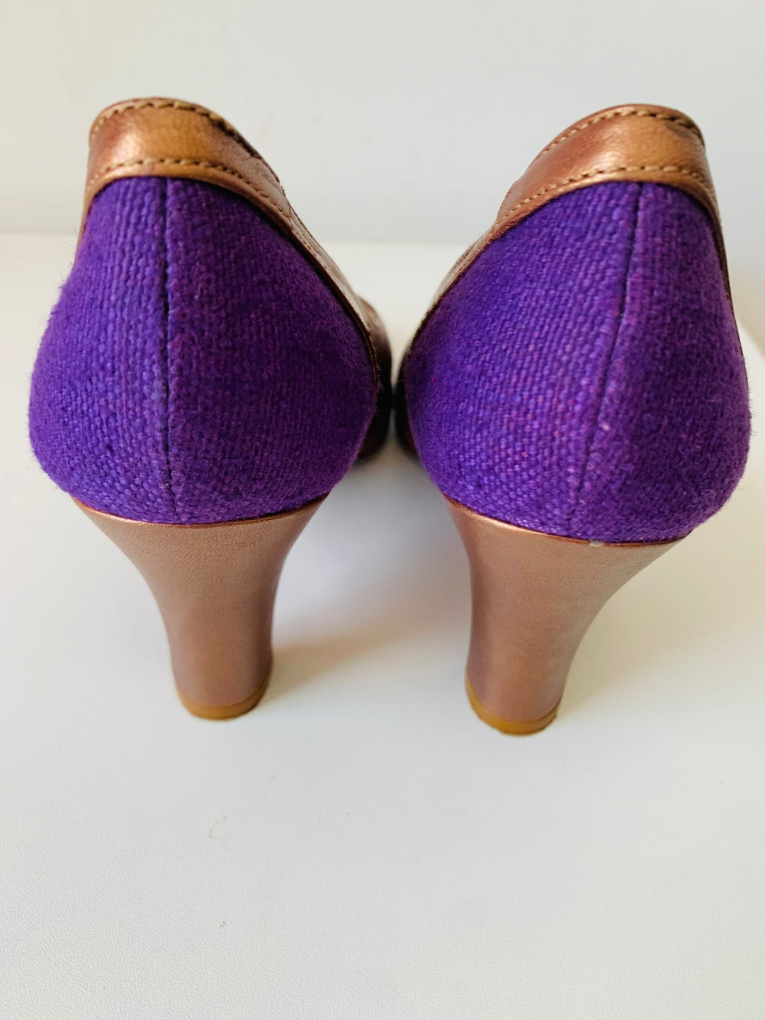 Coclico Selena Violette Peep Toe Pumps Size 37.5