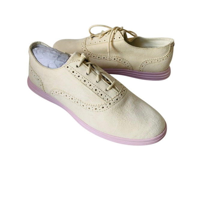 Cole Haan ELLA Grand Oxford II Sandshell Lilac Size 7 New in Box