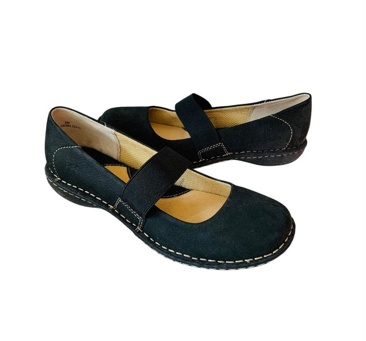 BOC Malinda Black Leather Mary Jane Shoes Size 8 New in Box