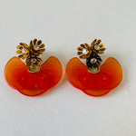 Lele Sadoughi Amber Island Pierced Earrings