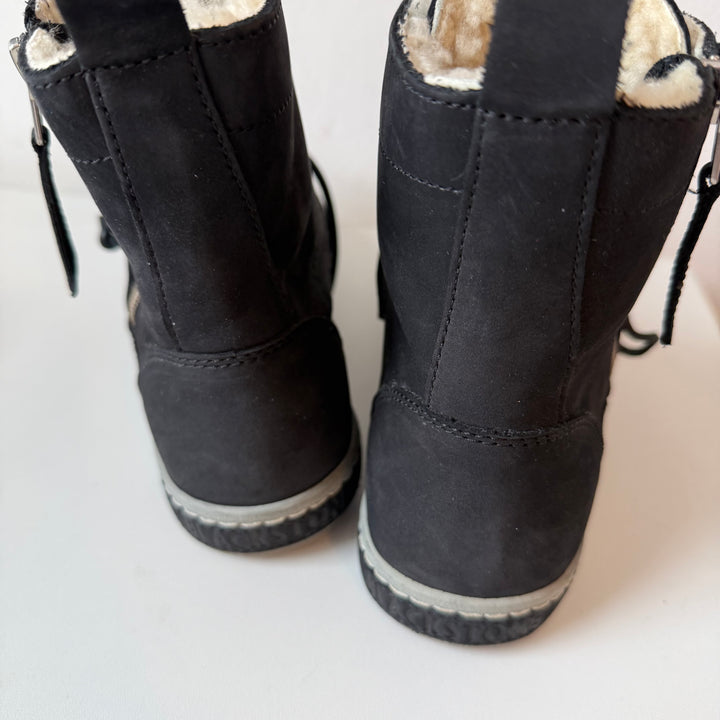 Blackstone ICON Emily CW96 Asphalt Sheepskin Boots Size 37