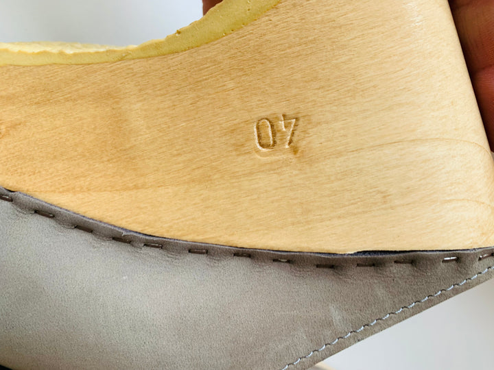 NO 6 Tan Suede Clog Mules Size 40 New