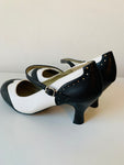 Funtasma Women’s Flapper -25 Shoe in Black & White Size 9 New