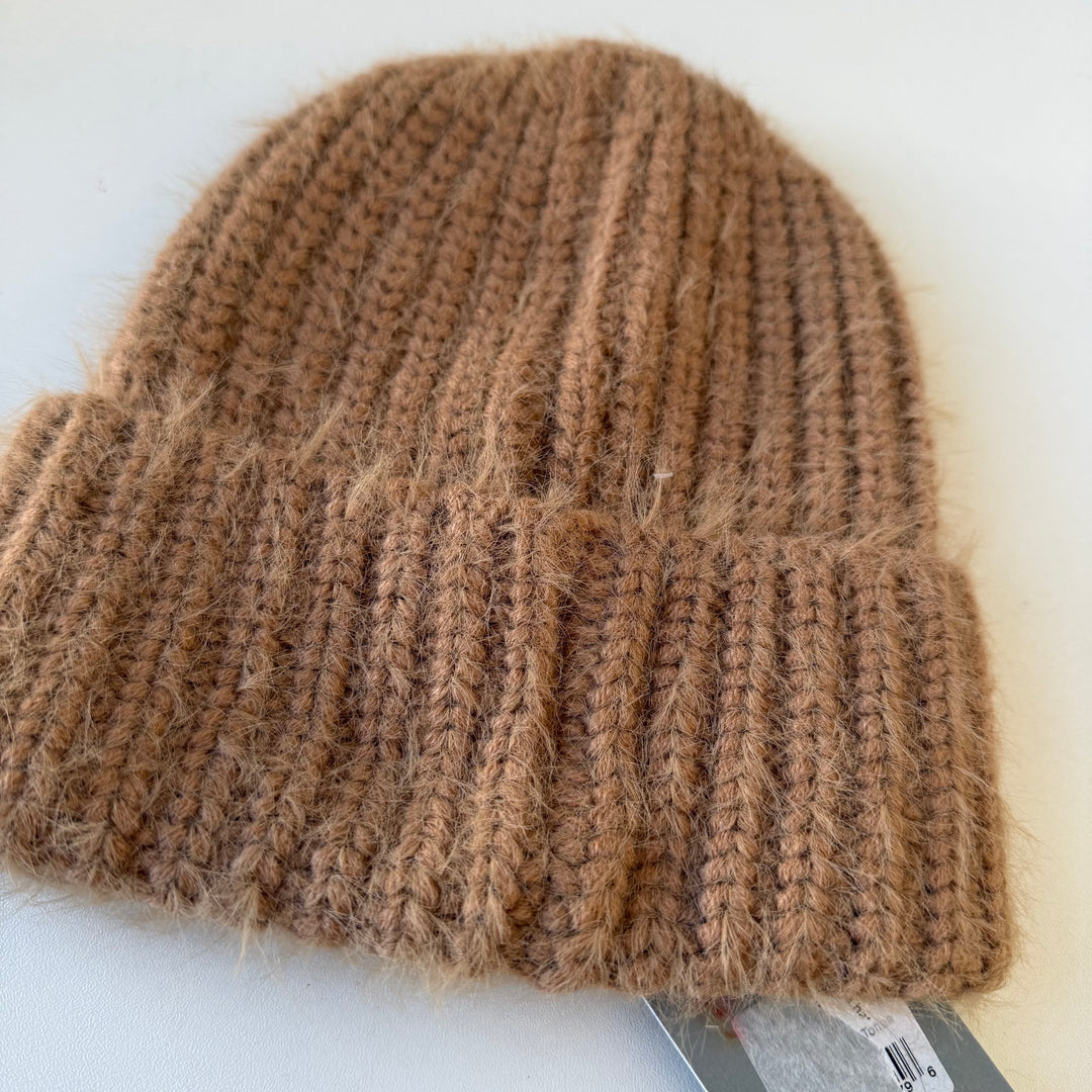 Soia & Kyo Brown Wool Hat