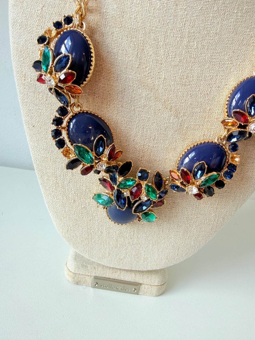 Talbots Vintage Rhinestone  Statement Necklace