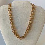 Ettika 18k Gold Plated Chainlink With Rhinestone Detail Necklace NWT