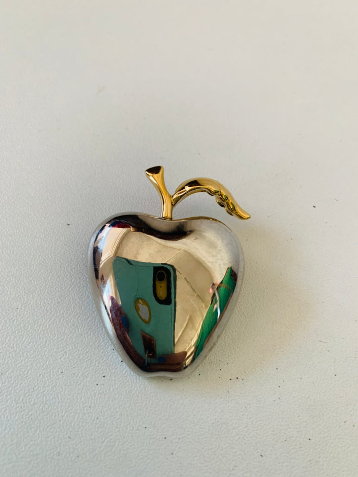 Vintage Liz Claiborne Apple Brooch