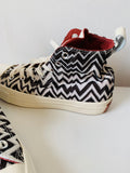 Missoni + Converse Collaboration Zig Zag Black White All Star Chuck Taylor Sneakers Size 9 Women’s New