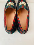 J. Crew Jamie Tartan Plaid Pearl Embellished Women’s Loafer Size 10