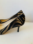 Emma Hopes Calf Hair Animal Print Pump Size 37.5 NEW