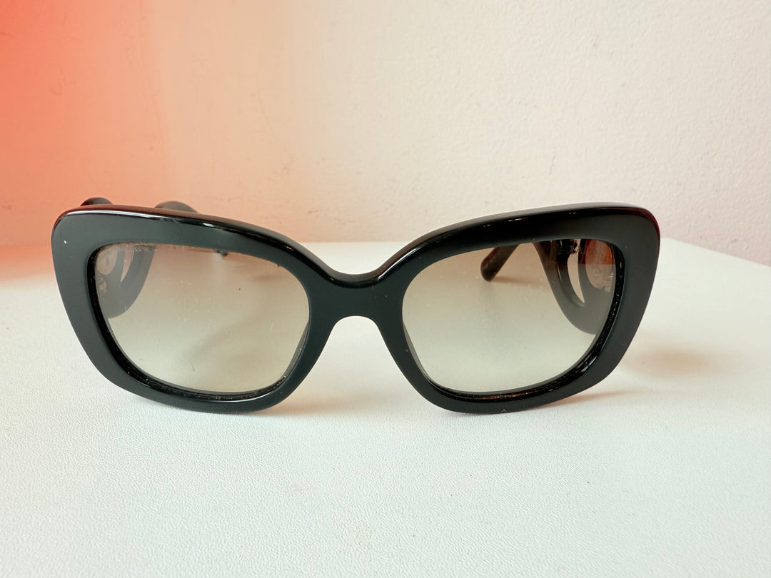 Prada Absolute Baroque Crystal Embellished Square Sunglasses