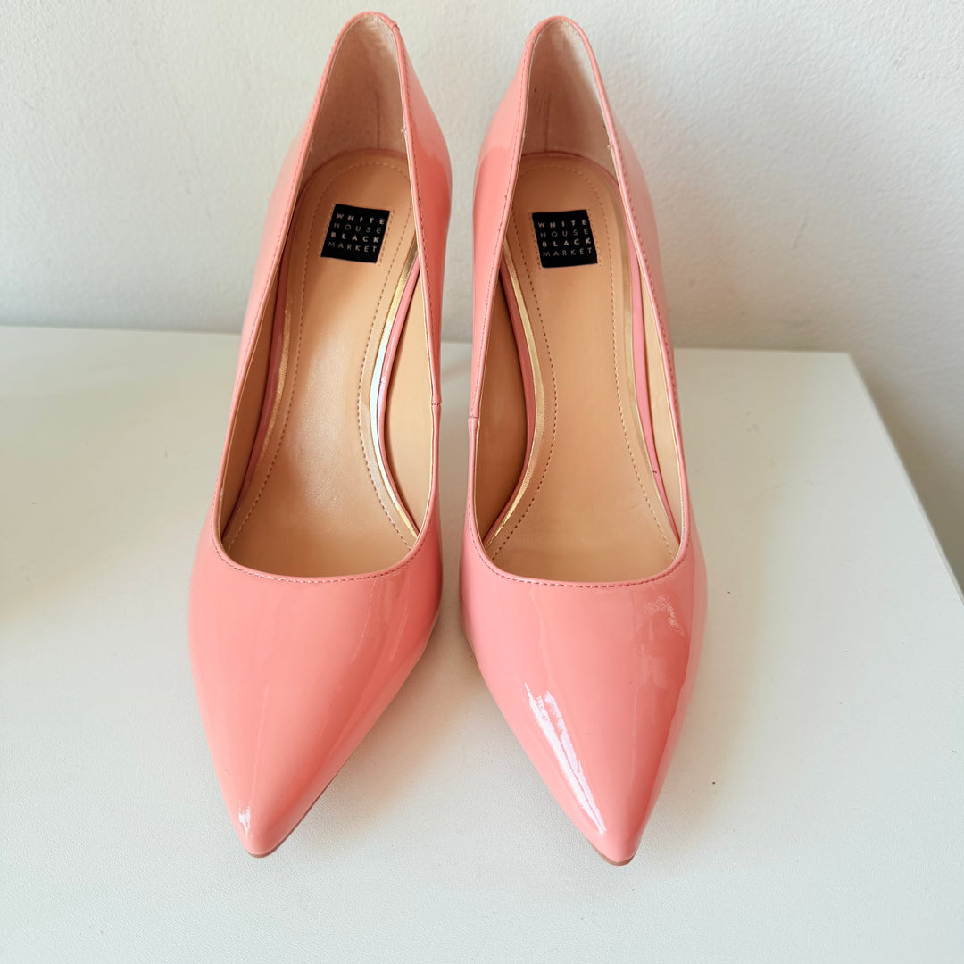 White House Black Market Olivia Antique Bloom Pumps Size 9 New
