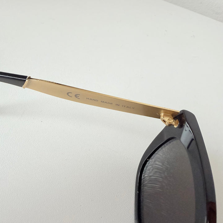 Retro Superfuture Ciccio Francis Black Sunglasses