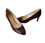 Cole Haan Classic Burgundy Leather Women’s Pump Size 8