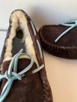 Ugg’s Brown Suede Driving Moccasin Size 7