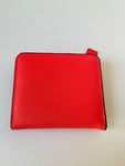 Pink/Coral Saffiano Mini Wallet