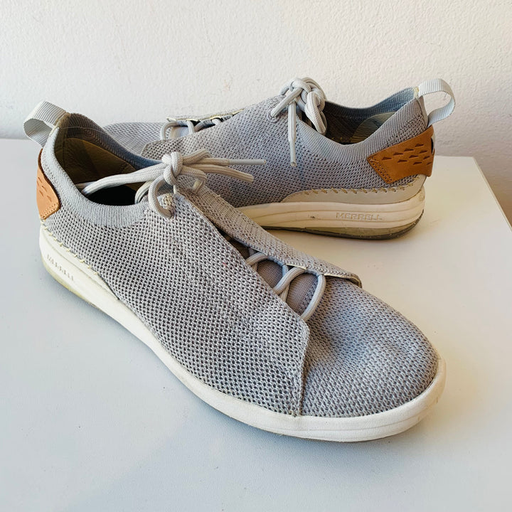 Merrrell Grey Gridway Sneakers Size 8