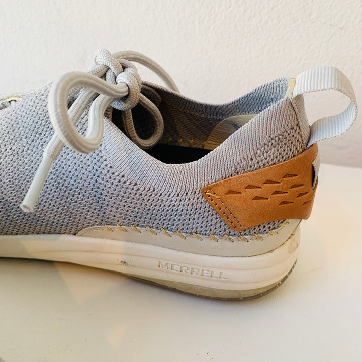 Merrrell Grey Gridway Sneakers Size 8