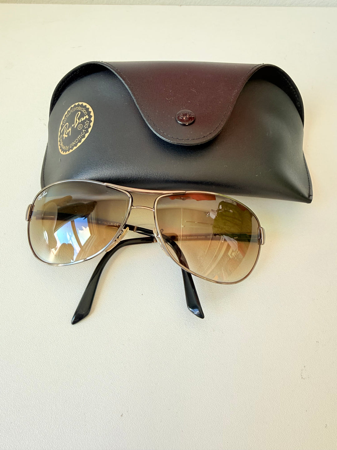 Ray-Ban Warrior 3342 Sunglasses Women’s In Silver