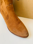 Rebels Mara Suede Bootie In Bronze Size 7.5