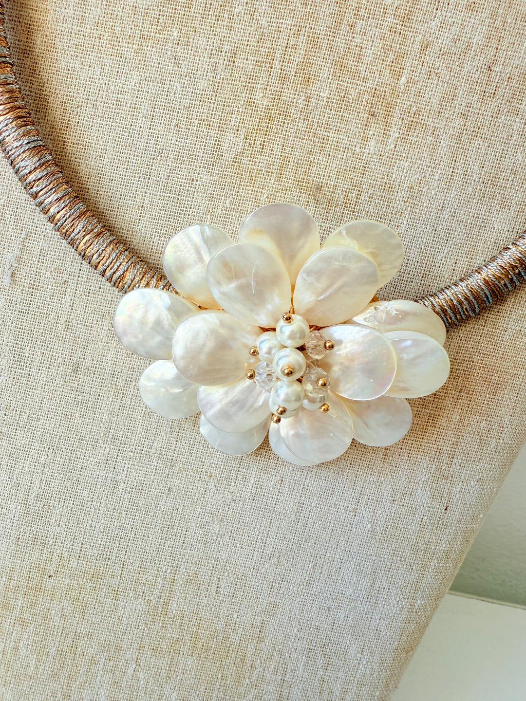 Pearl Pedals Necklace