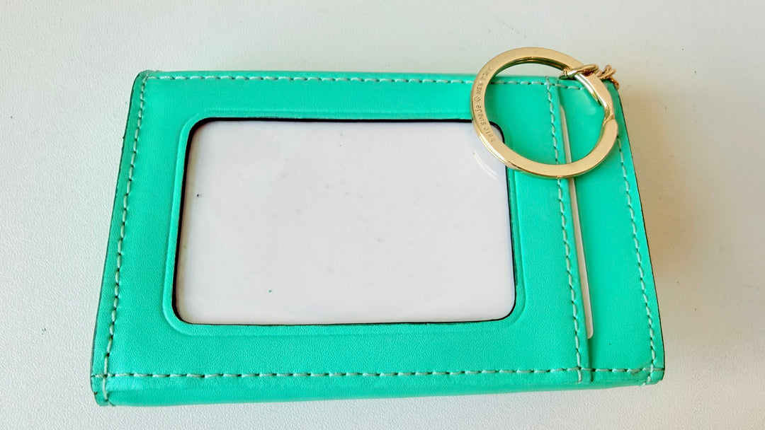 Kate Spade Darla Montford Tiffany Blue Keychain Wallet