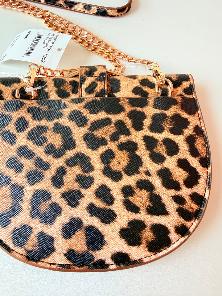 Trouvé Animal Print Crossbody Handbag