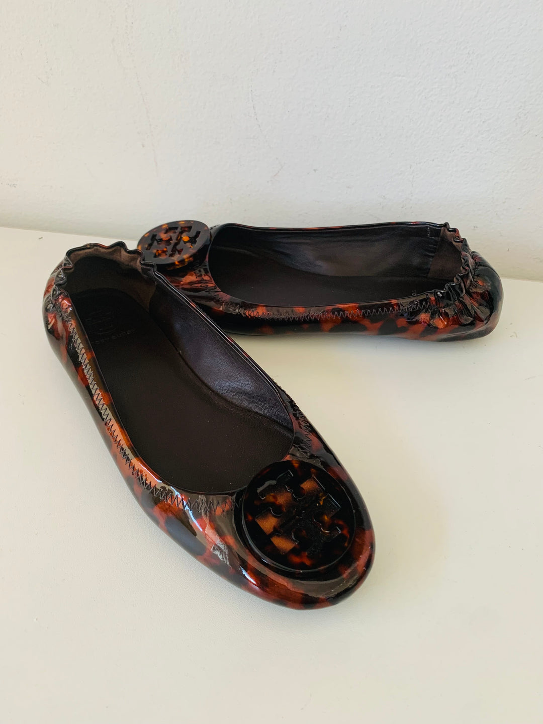 Tory Burch Tortoise Ballet Flats Size 6.5