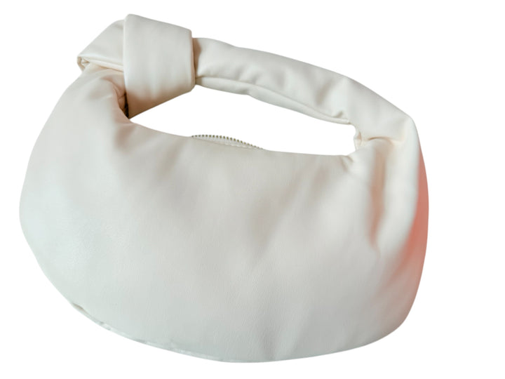 Melie Bianca Alexandria Cream Vegan Handbag