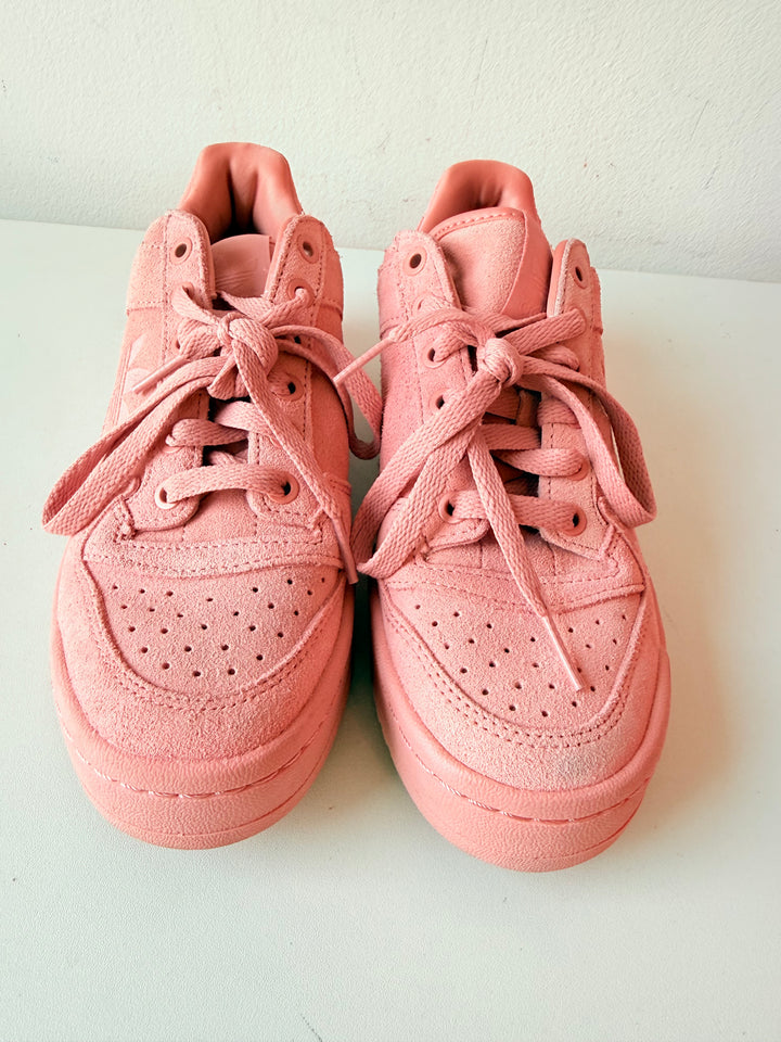 Adidas Wonder Forum Bold Sneakers In Mauve Pink Size 5.5 Women’s ( Fit a US 6-6.5)