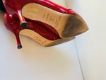 Jimmy Choo Red Patent Leather Pumps Size 40 1/2